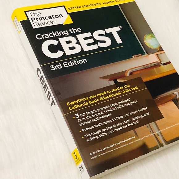 New!Cracking the CBEST Professional Test Prep Book - Picture 4 of 5